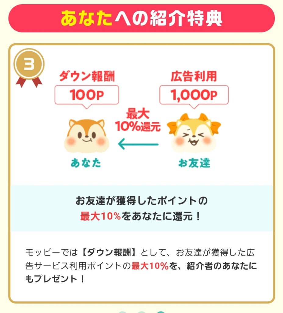 モッピー友だち紹介